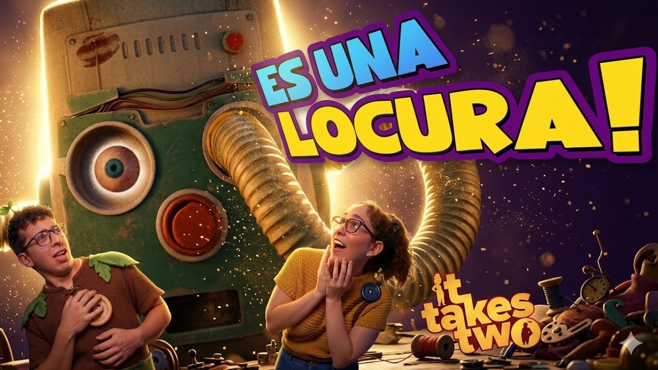 Reaccionamos y jugamos It Takes Two / Venciendo la aspiradora