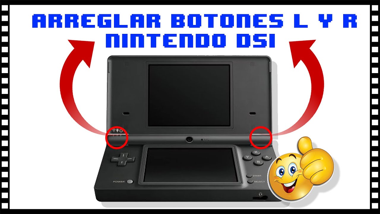 Como reparar botones L/R de Nintendo Dsi/Dsl/3ds (2022)
