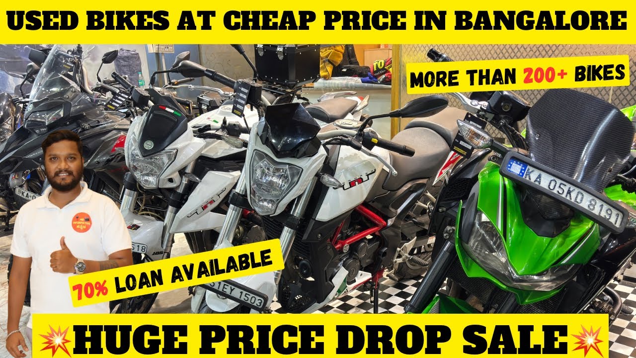 second hand super bikes sale in bangalore|used bikes at cheap price in Bangalore|80% loan available 
