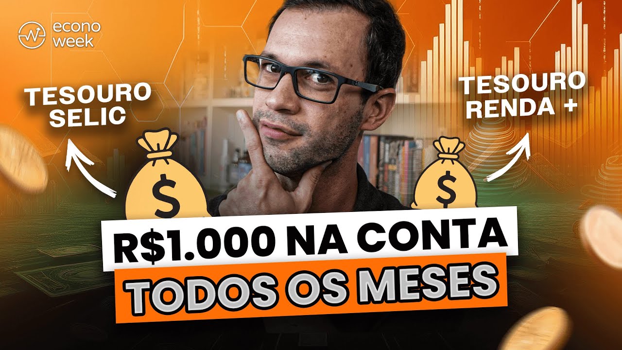 R$1.000 de RENDA PASSIVA todos os meses? Quanto investir? Quanto rende? | 5 TIPOS DE INVESTIMENTOS