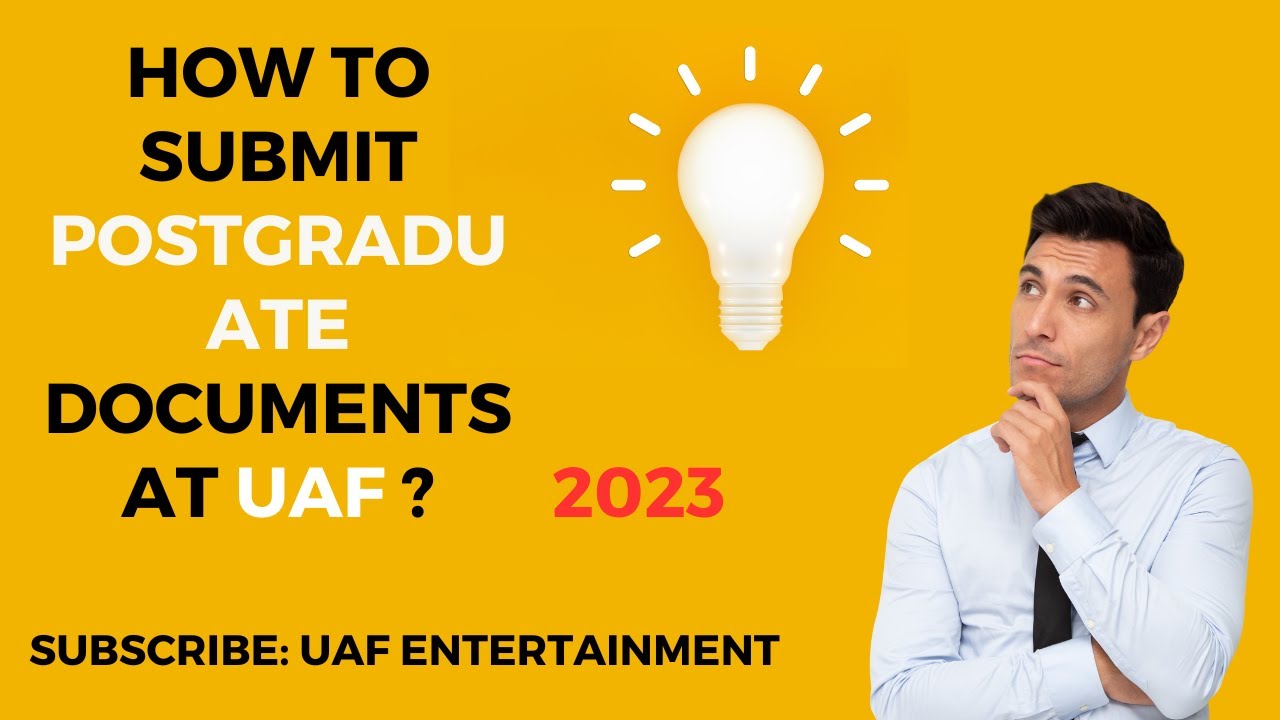 Which documents are required for uaf postgraduate admission 2023 #UAFAdmissions  #NeededDocuments