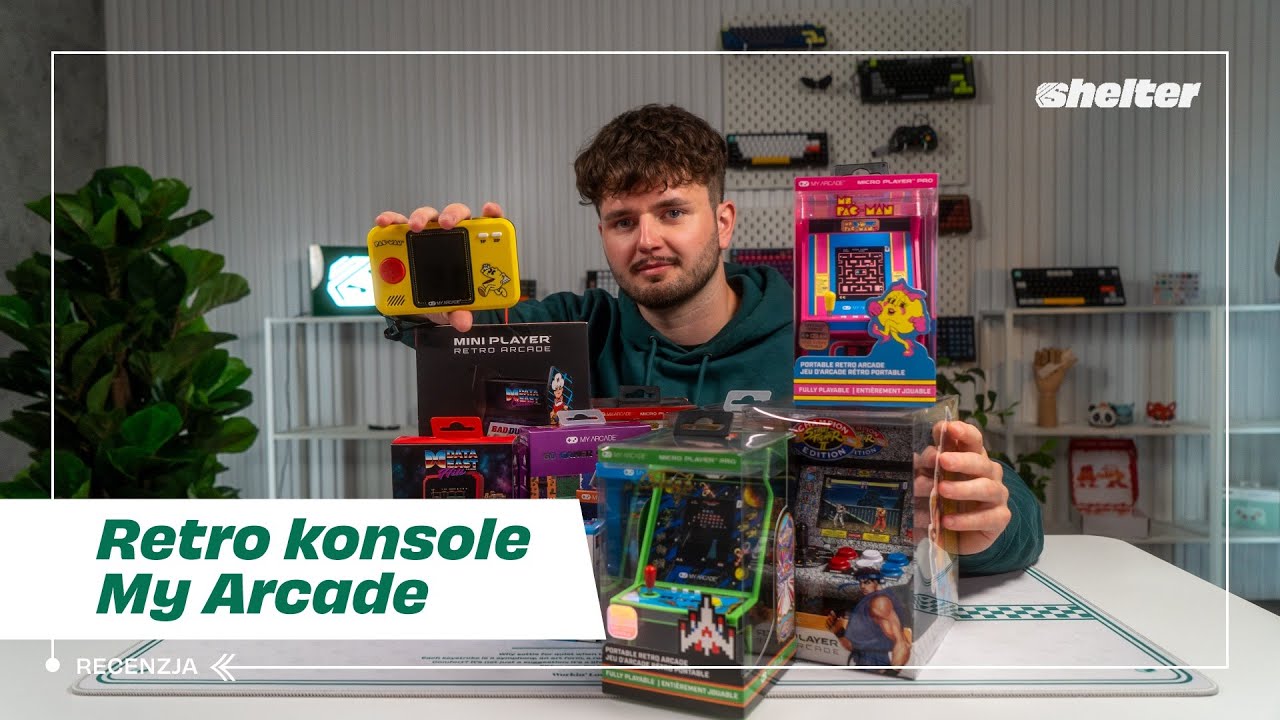 Powr&oacute;t do dzieciństwa! 🎮 Testujemy retro konsole My Arcade