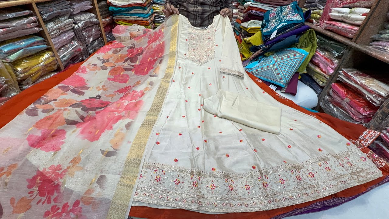 Chickpet Wholesale New Varieties in Umbrella Kurtis & Kirti sets. Single piece courier available.