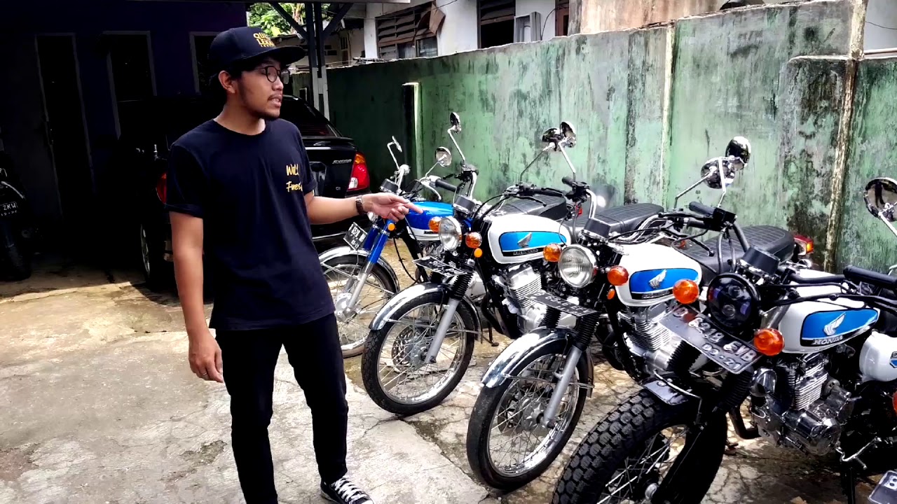 Showroom Motor Honda CB100 di Workshop CRC Depok 🔥