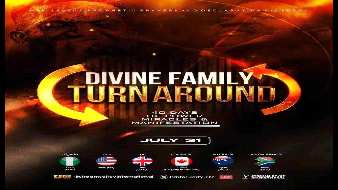 DIVINE FAMILY TURNAROUND || 40DPMM - DAY 19 || NSPPD || 31ST JULY 2026