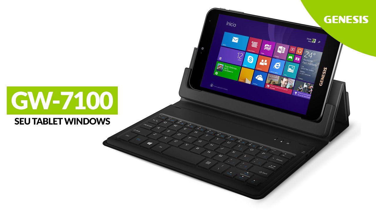 GENESIS GW-7100 Tablet 7 polegadas - Windows 8.1