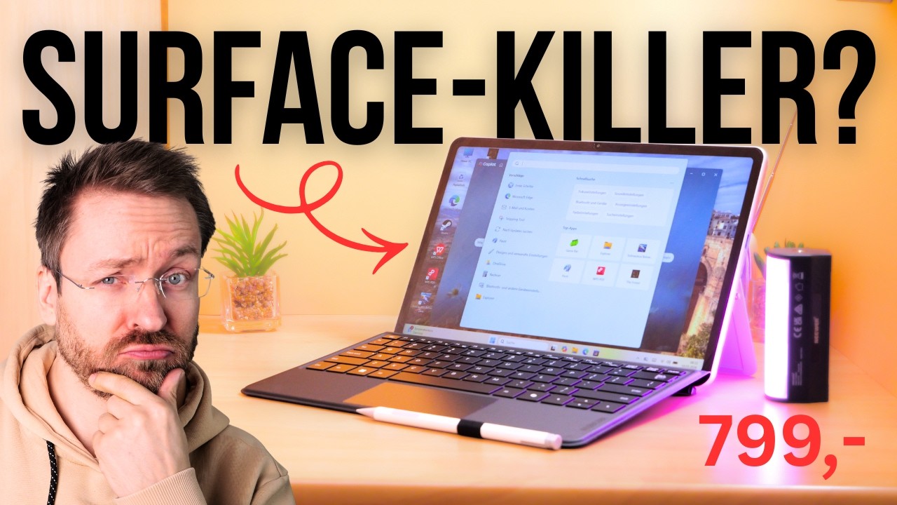 Surface Pro Killer? Das ALLDOCUBE iWork GT Ultra im Test! Core Ultra 5 125H, 1TB, 16GB /moschuss