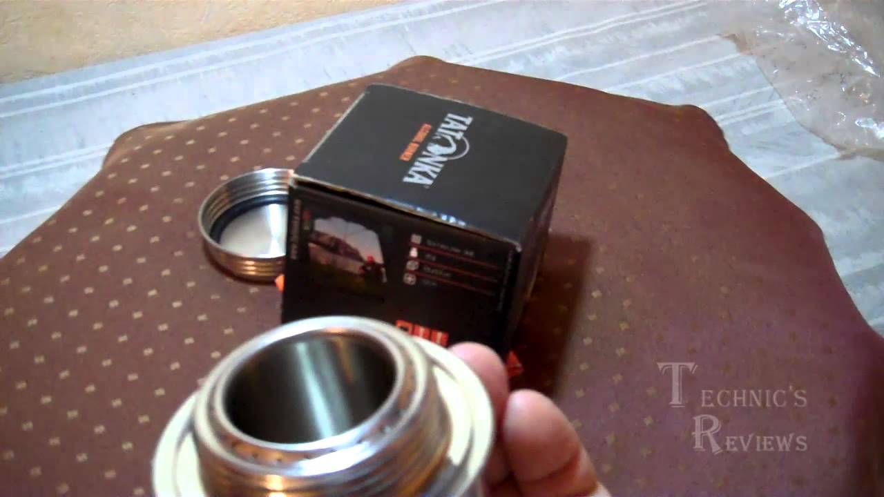 Походная туристическая нержавеющая спиртовая горелка Tatonka Alcohol Burner