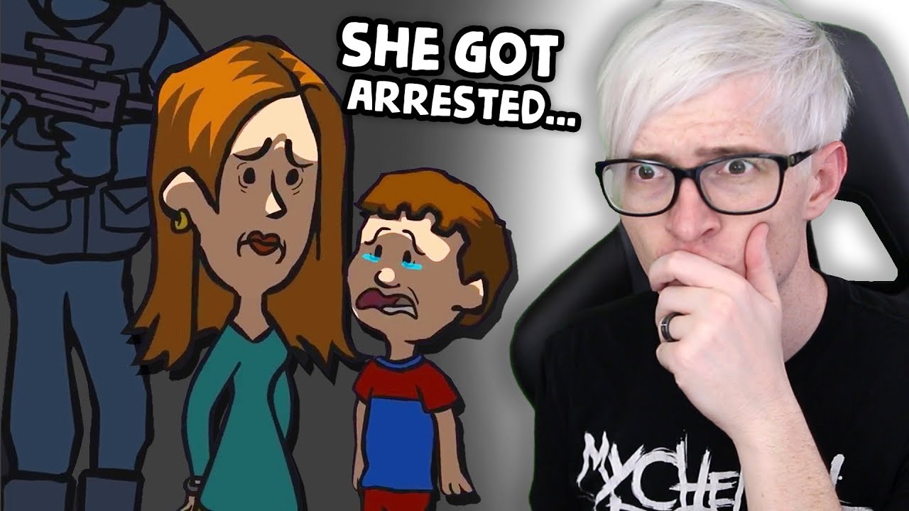 HIS MOM GOT ARRESTED... REACTING TO STORYBOOTH ANIMATIONS