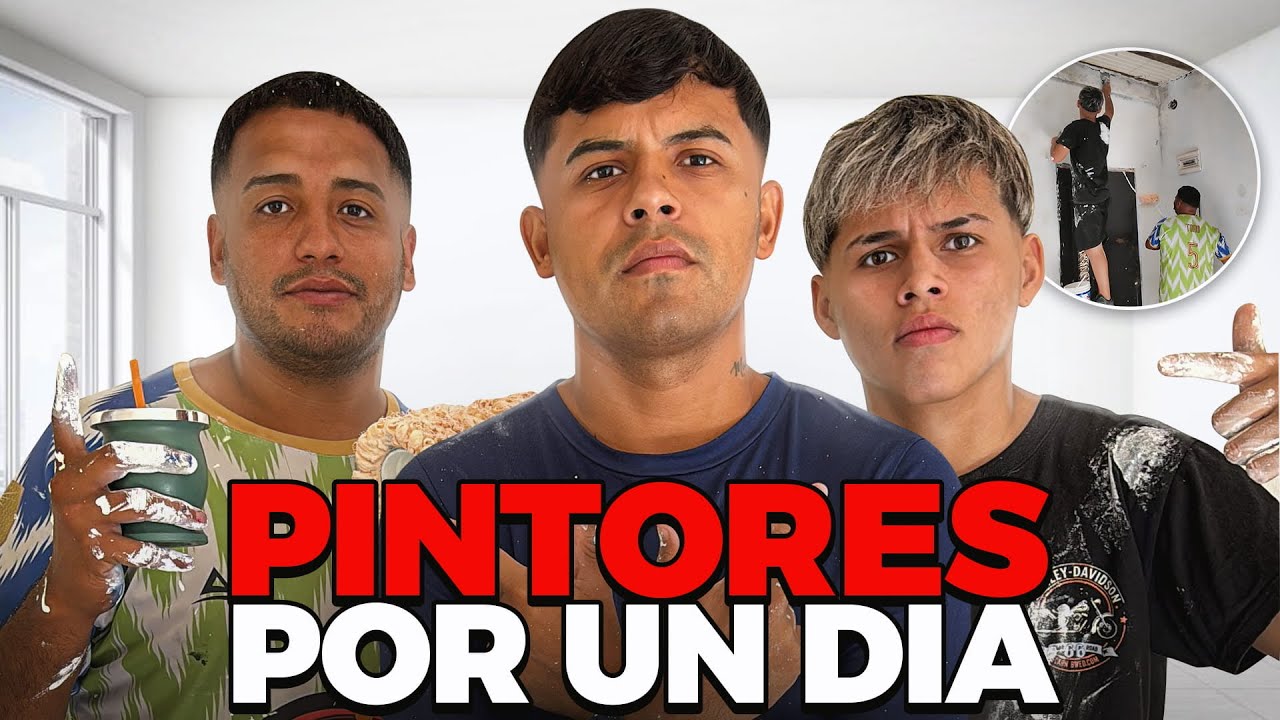 TRABAJANDO DE PINTORES 💪🏾