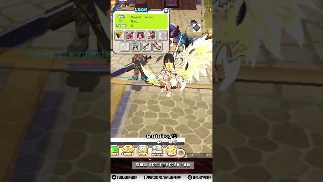 MGODZ @SealEmperor @memoriesgaming281 #sealemperor #sealonline #atangyt #atang