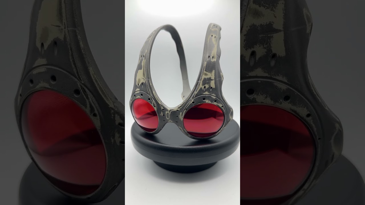 Oakley OTT (over the top) custom cerakote custom cyclops lenses