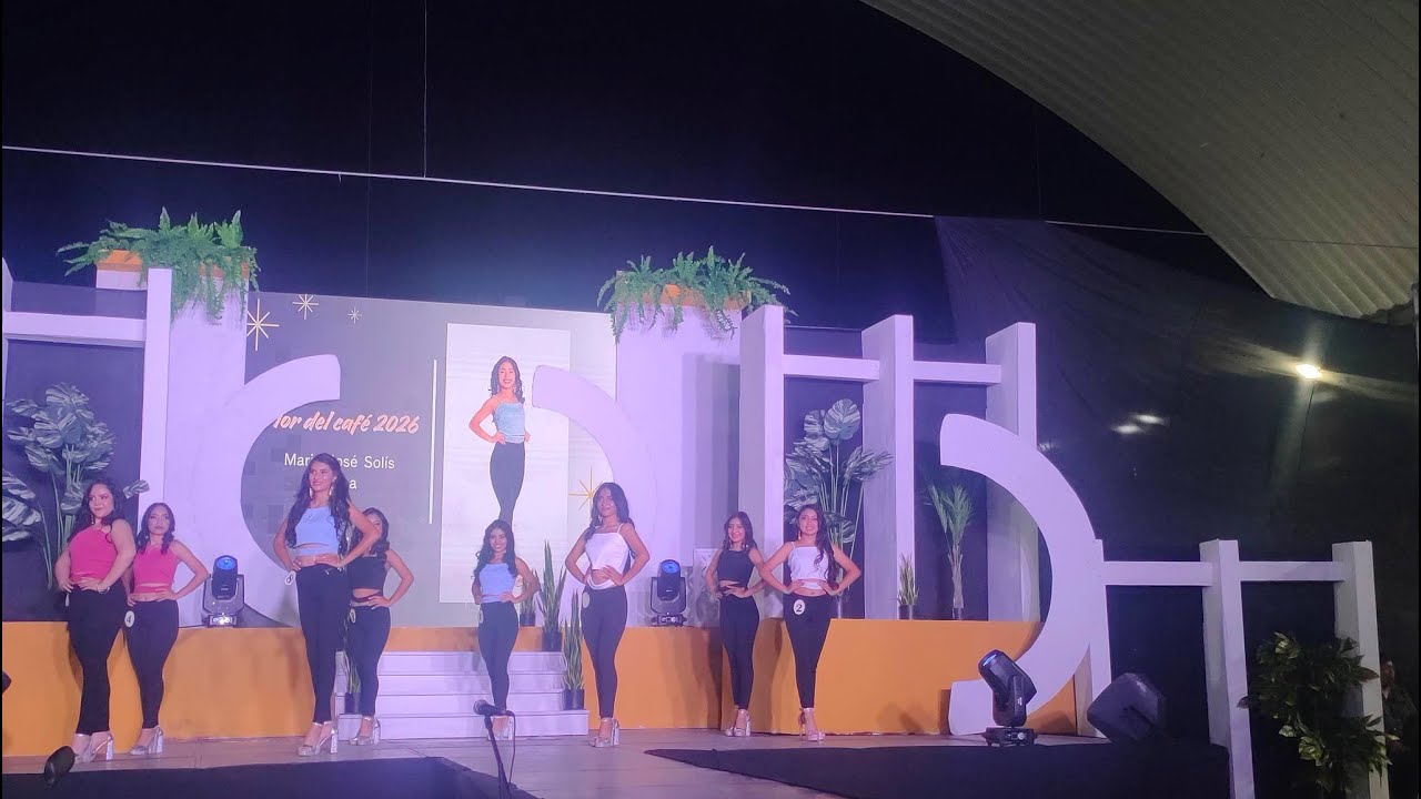 Elección de la Señorita Flor Del Café 2026 Pueblo Nuevo Viñas. 