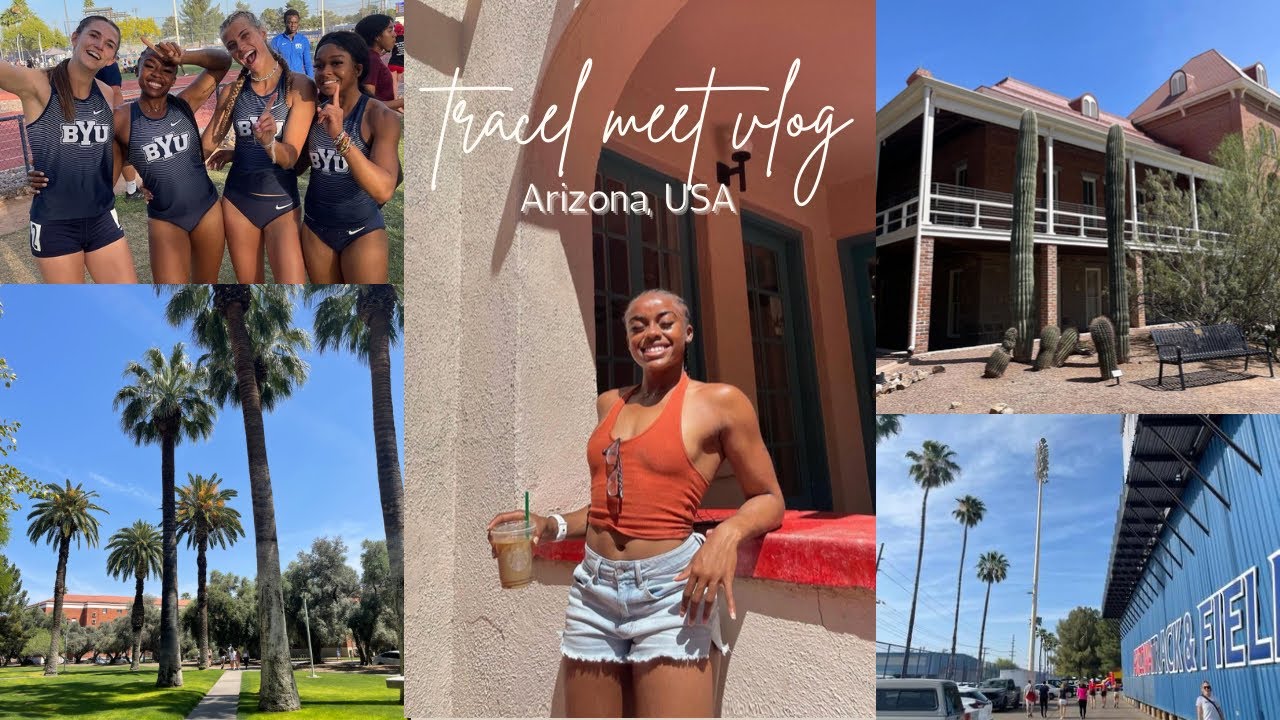 TRACK TRAVEL MEET VLOG | first time in AZ! | Dolita Shaw