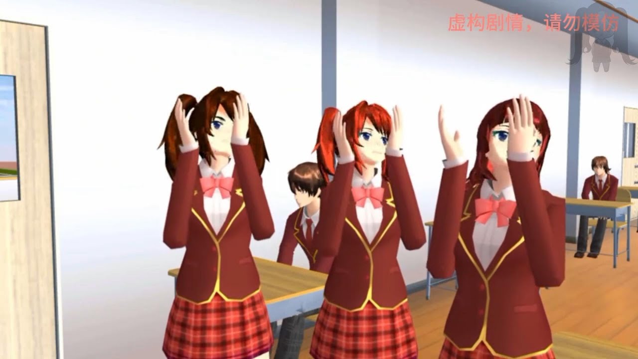 『櫻校故事』「轉學來的帥氣校霸💗」完整版 愛情故事 櫻花校園劇 櫻花校園 櫻花校園故事 櫻校講故事 SakuraSchoolSimulator