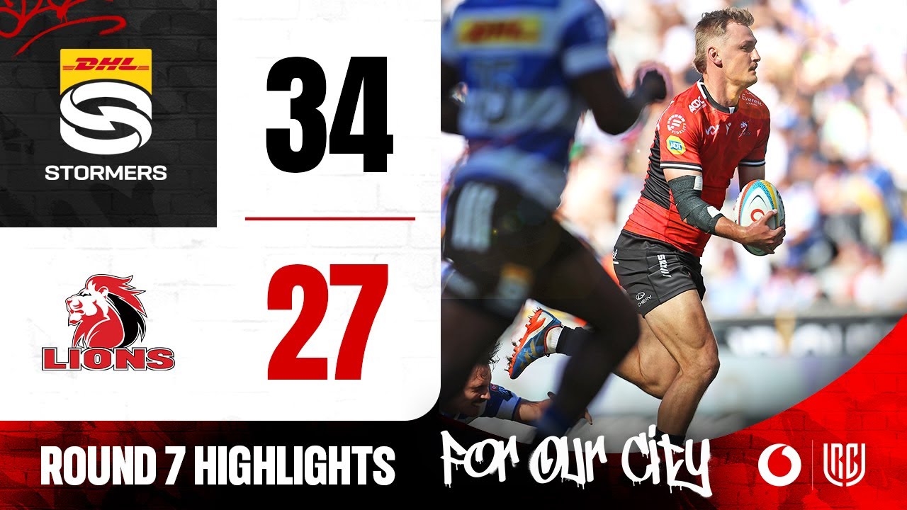 DHL Stormers v Lions | Highlights | Round 7 | Vodacom URC 25/26