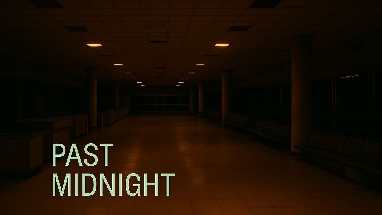 Abandoned Airport Terminal Hum – Late Night Focus Ambience () - 7 Hours