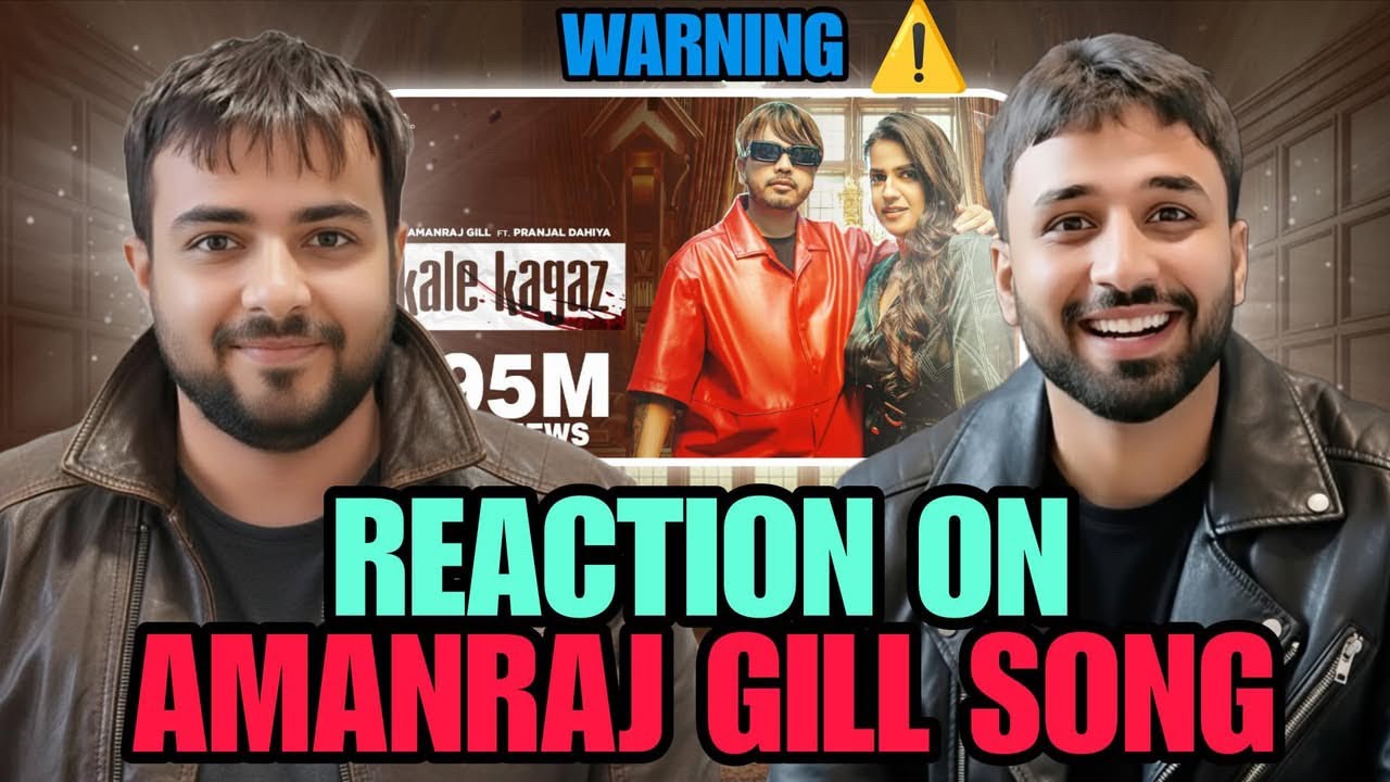 Kale Kagaz Reaction 😡 | Last Warning to Amanraj Gill ⚠️ | Punjabi Boy Got Angry on This One! 🔥