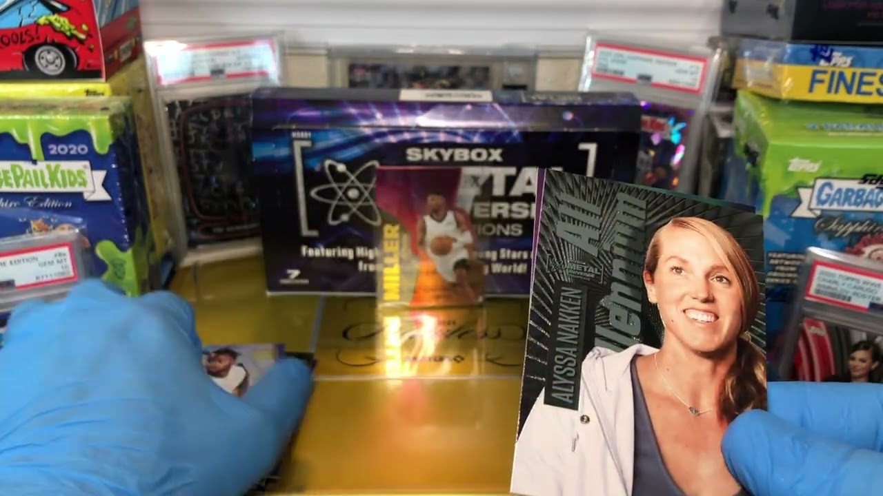 Skybox Metal Universe Champions Hobby Box Break