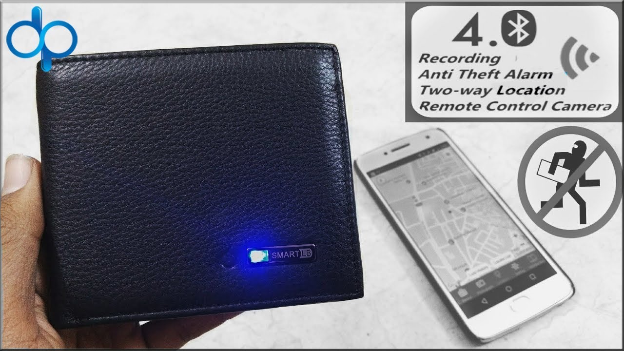 Anti-Theft Wallet With GPS Finder Unboxing & Review. [SMART WALLET]