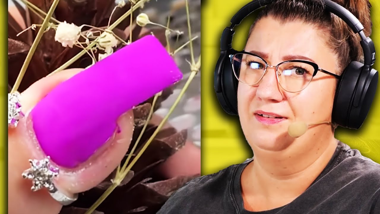 Stylistka paznokci vs TIKTOK 48! Reakcja na paznokciowe Tik-Toki