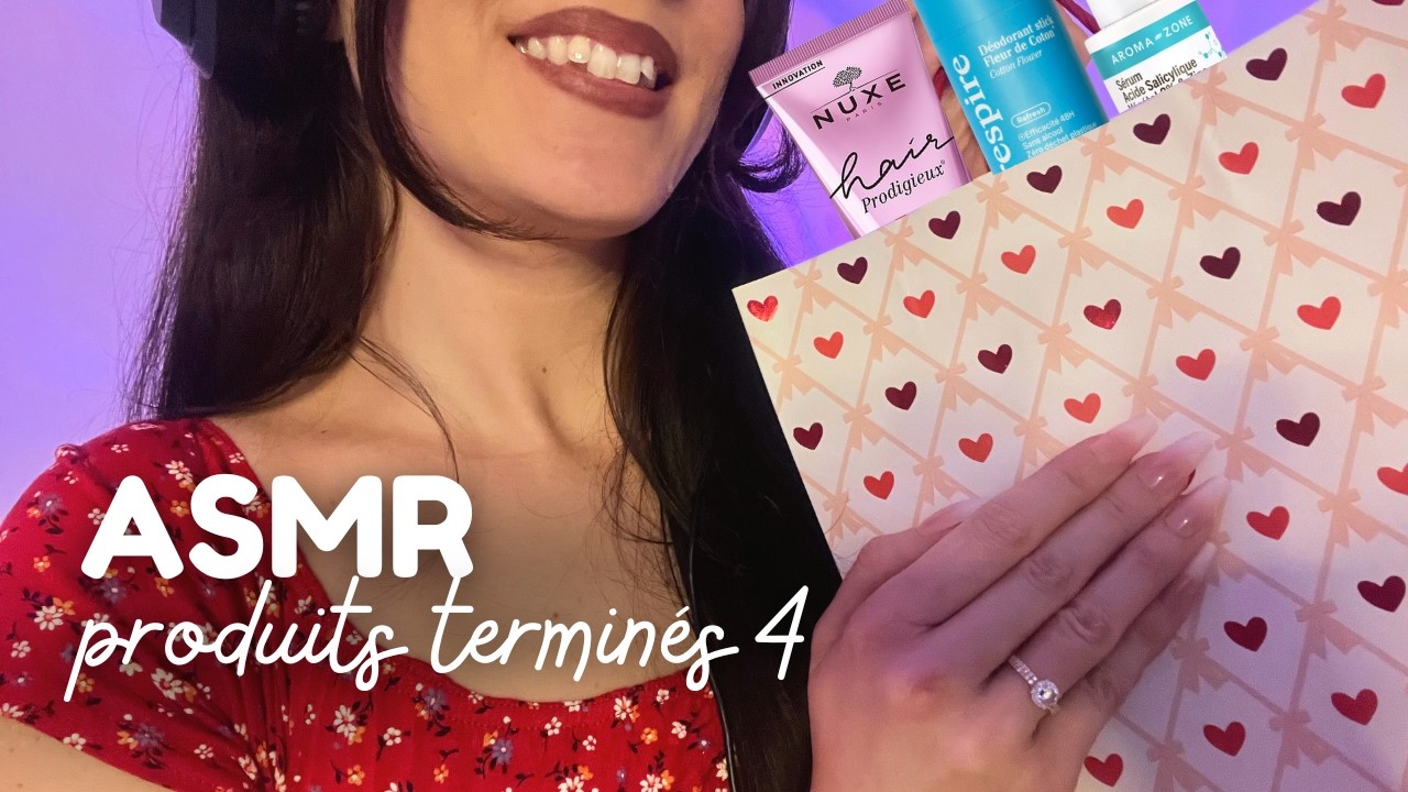 ASMR ☁️ PRODUITS TERMINÉS 🛍️🛒 : MON AVIS SINCÈRE (Sephora, Aromazone, Respire, Nuxe…) #4