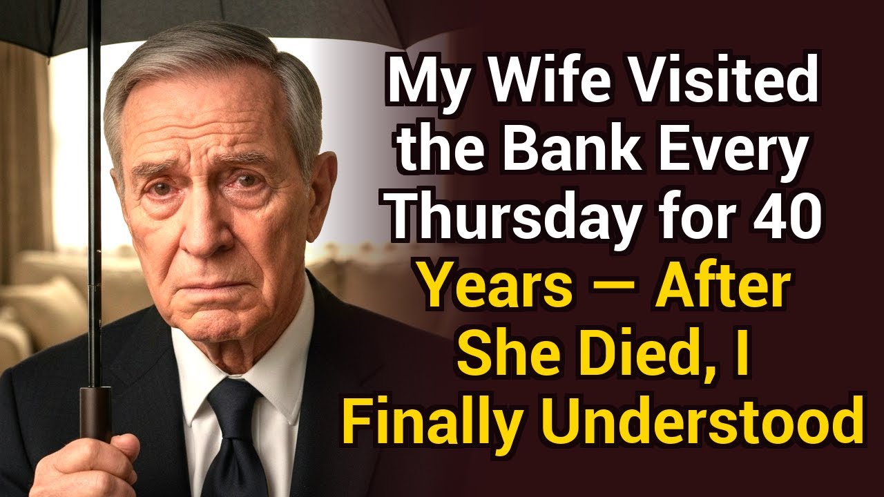 My Wife Visited the Bank Every Thursday for 40 Years — After She Died, I Finally Understood