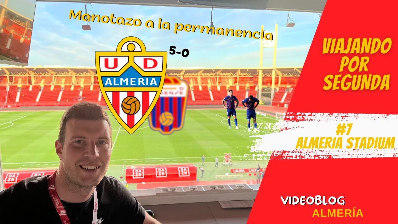 Goleada y manotazo a la permanencia en Almería ⚽ | VIDEOBLOG desde la Alcazaba hasta el 5-0