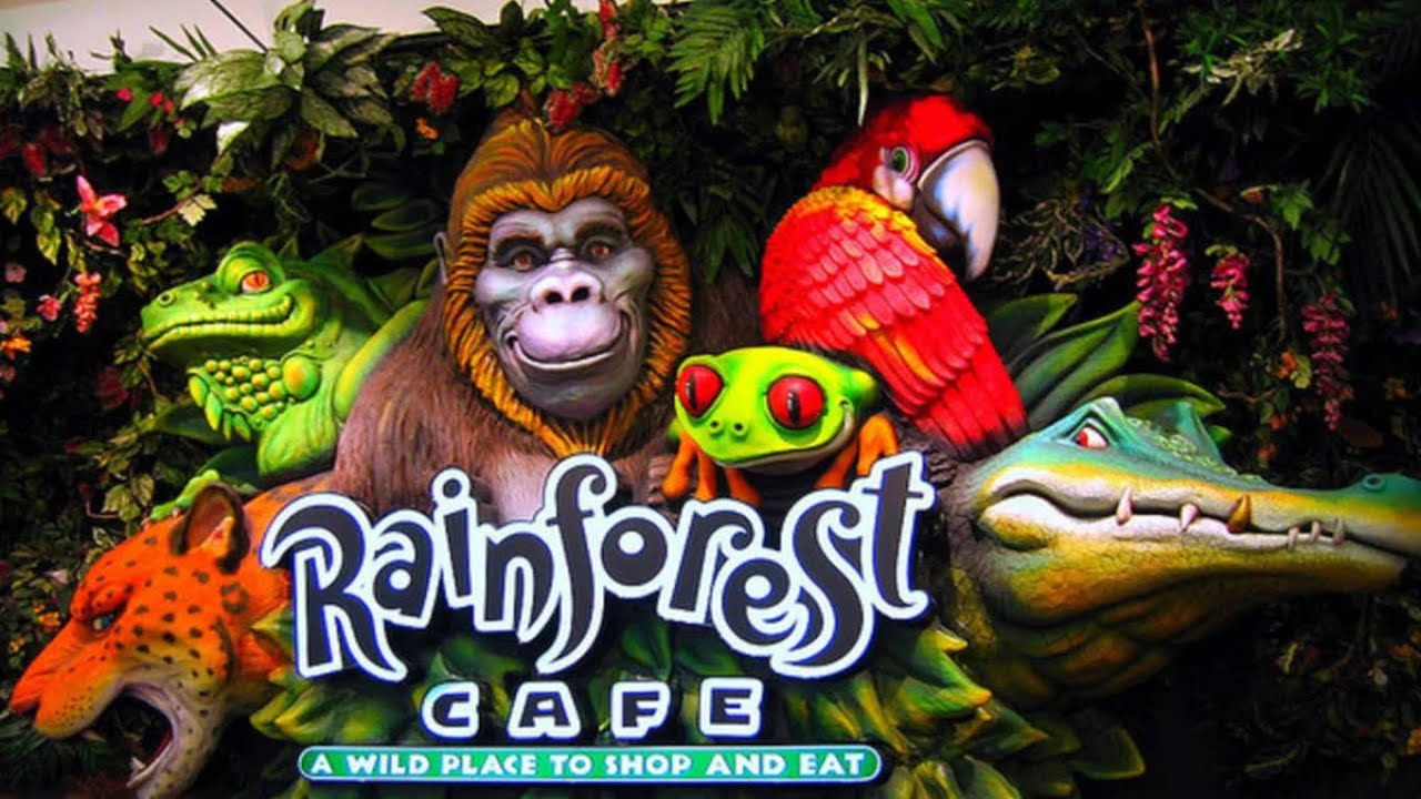Rainforest Cafe at Sawgrass Mills mall in Sunrise Florida