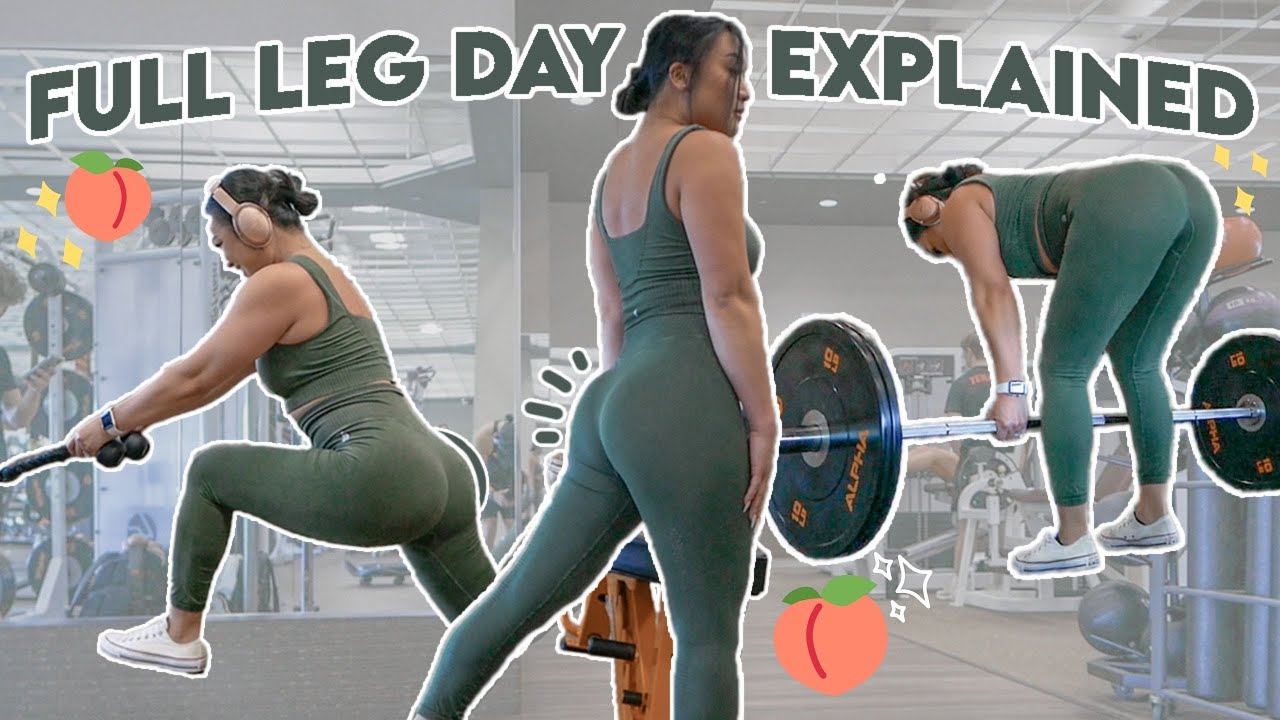 GROW YOUR GLUTES & HAMSTRINGS | FULL WORKOUT EXPLAINED