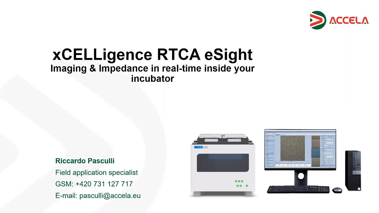 xCELLigence RTCA eSight imaging&impedance inside your incubator