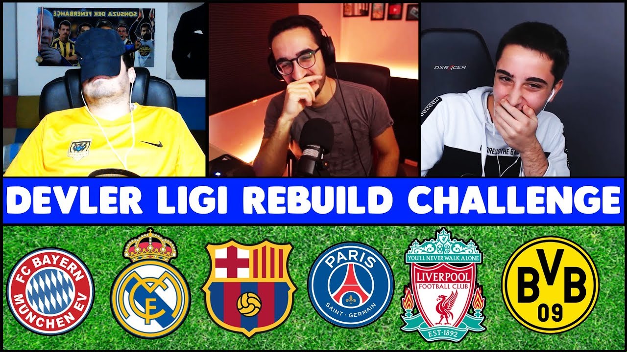 😲 Rebuild Challenge Tarihinde Bir İLK  //  DEVLER LİGİ REBUİLD CHALLENGE // Fifa 20 Kariyer