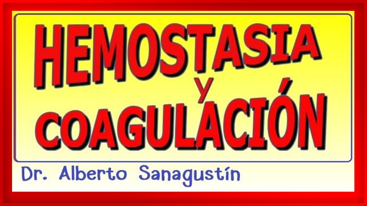 HEMOSTASIA y COAGULACIÓN (Fisiología  y Farmacología)