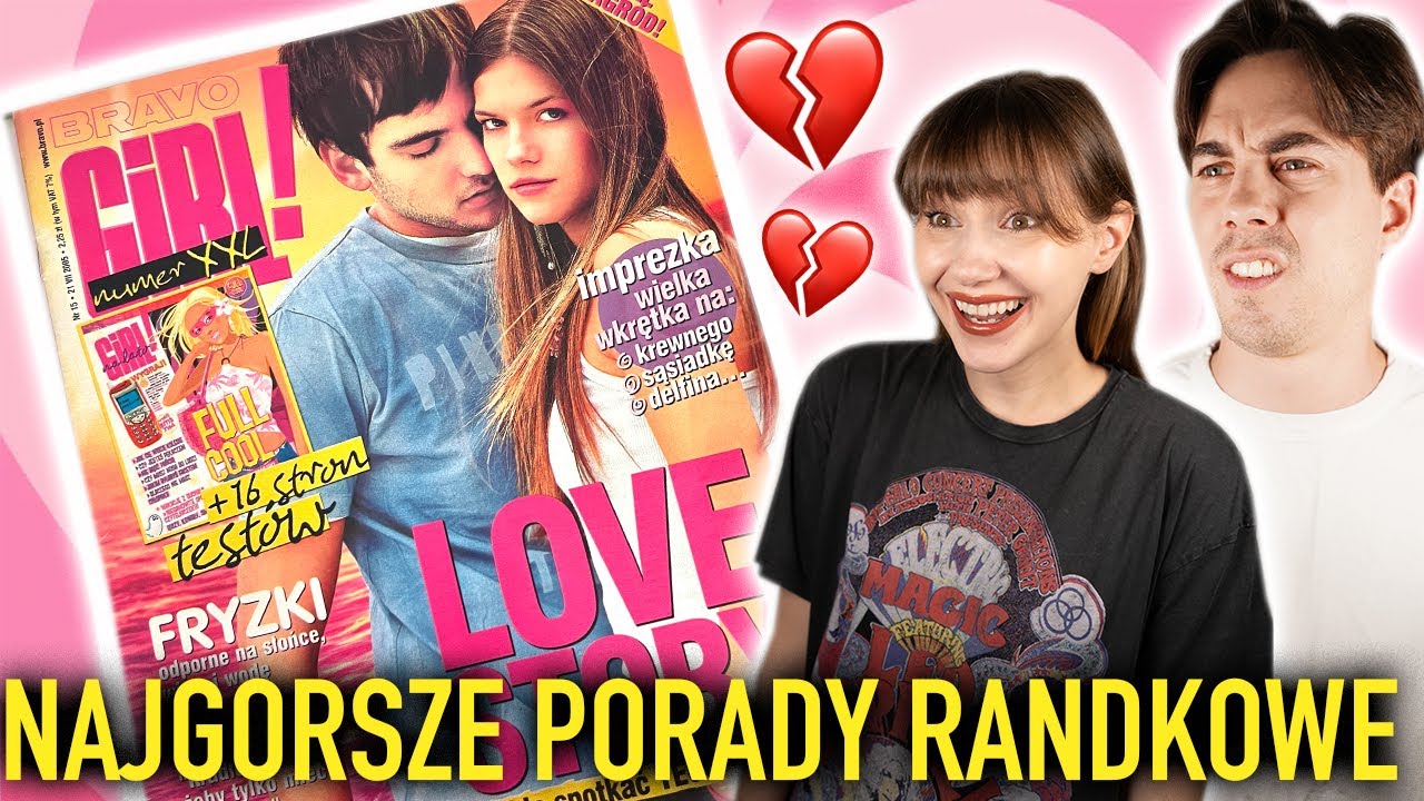 *NAJLEPSZE* porady na podryw z BRAVO GIRL 2005... ❤️‍🔥