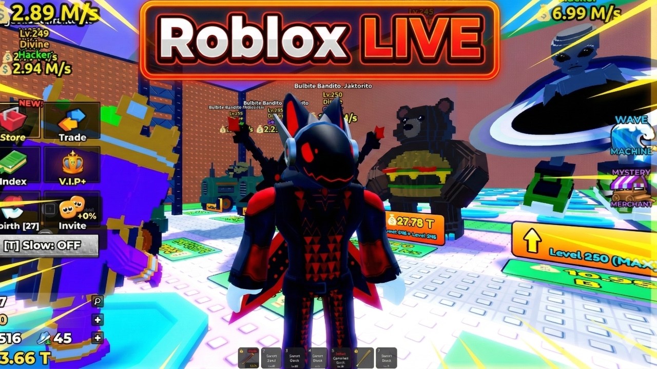 Roblox LIVE- Escape Tsunami For Brainrots | Upgrade Your Brainrots Free  | #roblox