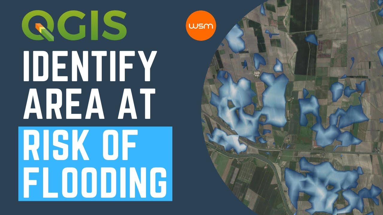 QGIS - How to identify flood risk areas using DEM [SUB-ITA]