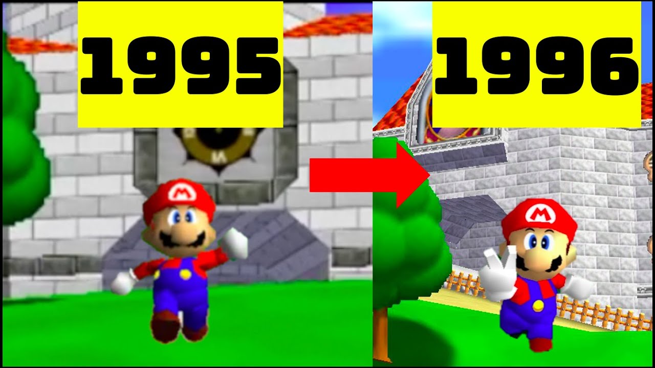 Com' era SUPER MARIO 64 nel '95?