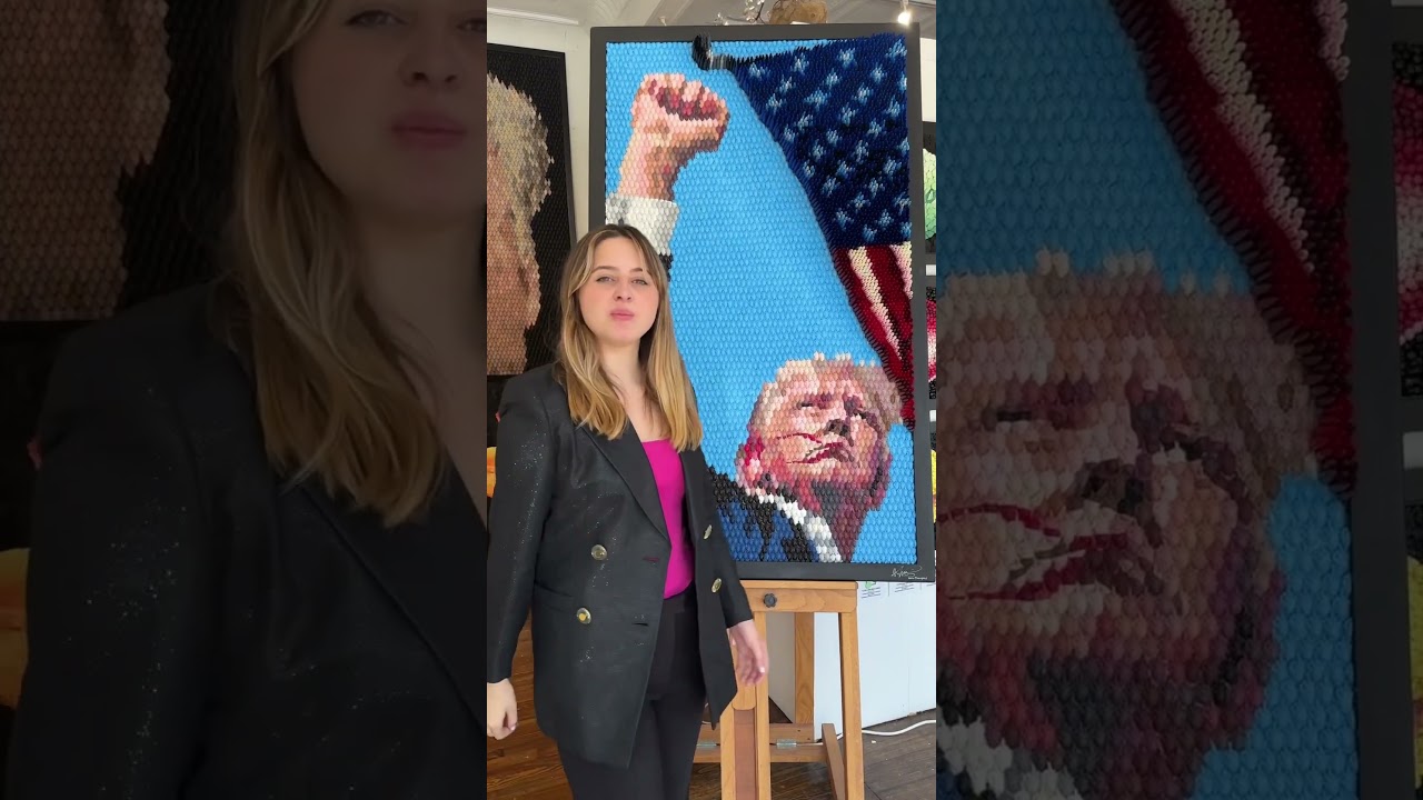Eating DONALD TRUMP?!! 🖕 art by @kevinchampeny1661 🇺🇸