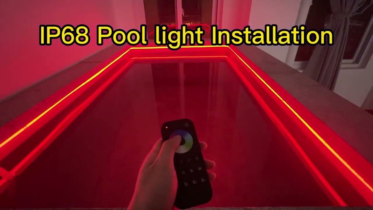 How to Illuminate Your Summer Nights with Paneralux Pool Neon Lights: Watch Our Installation Video