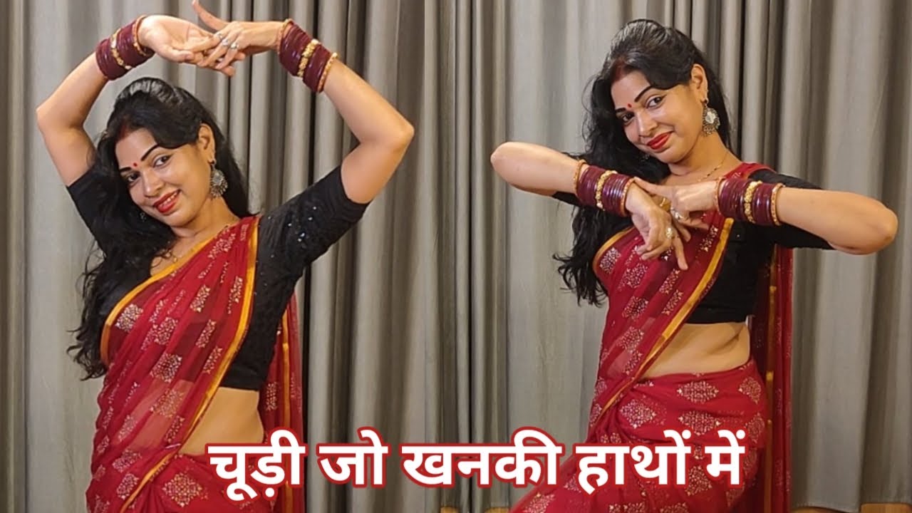 chudi jo khanki hatho me dance video I easy dance steps I Falguni  most popular song I by kameshwari