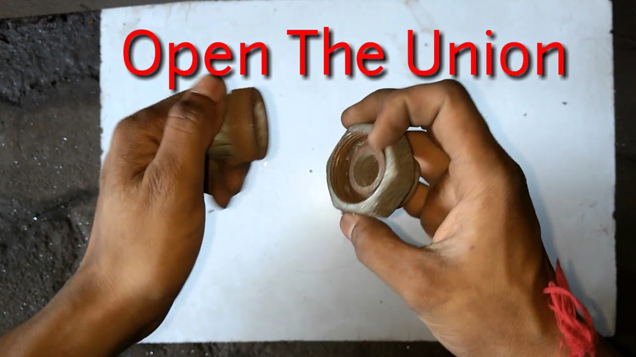 How to repair union (gasket failure)