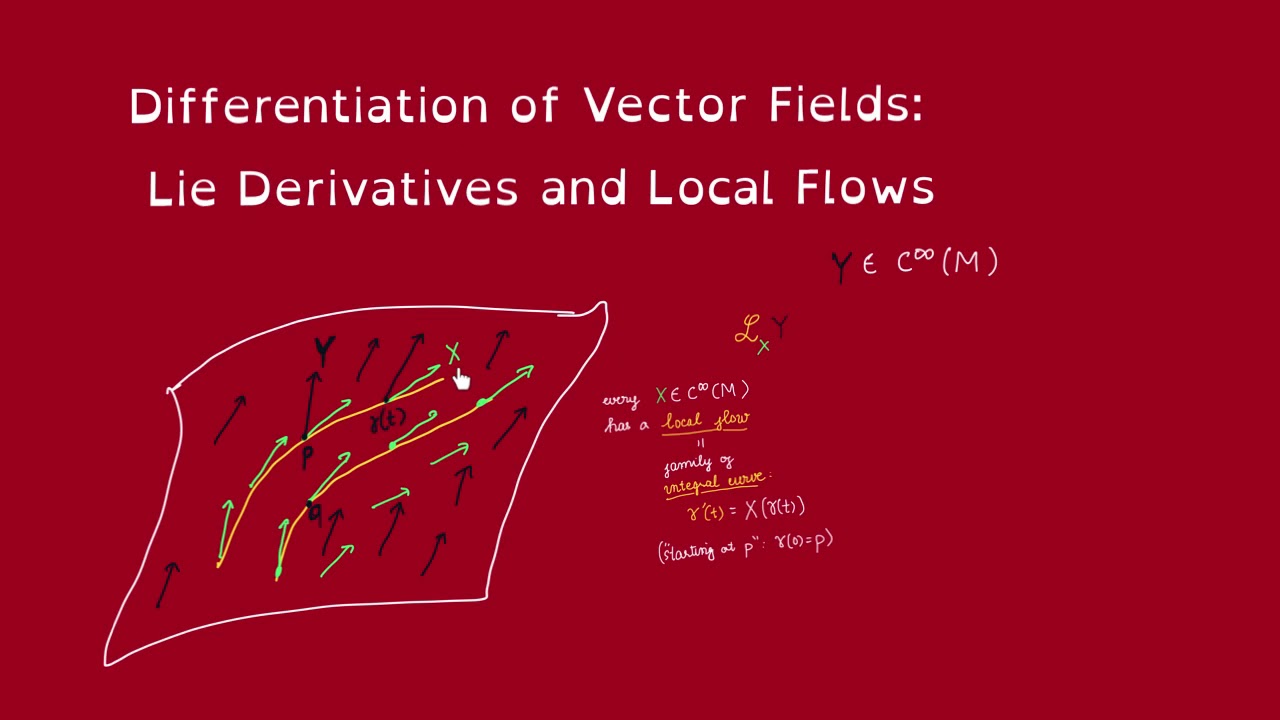 Vector Fields (part 2)- Lie Derivatives and Local Flows