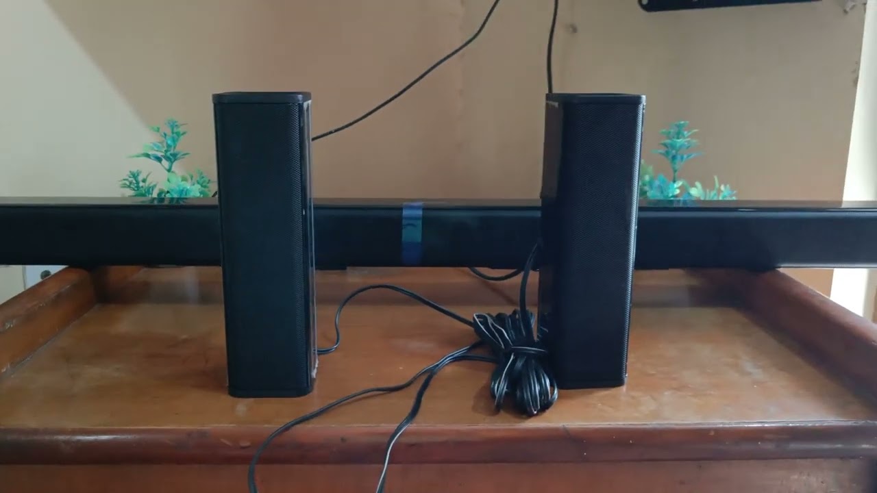 Philips TAB 4518 240W 5.1 Channel Soundbar Sound test part - 2
