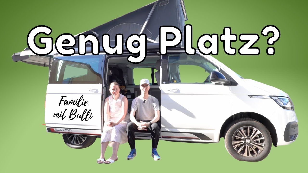 VW T6.1 California Ocean Edition Roomtour | Familie mit Bulli 🚐👨‍👩‍👦🐕