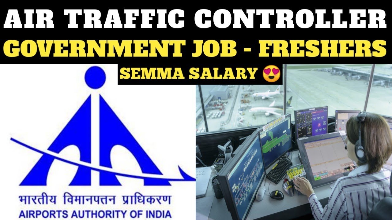 AIR TRAFFIC CONTROLLER JOB FRESHERS | GOVERNMENT JOB | Tamil Aviation |