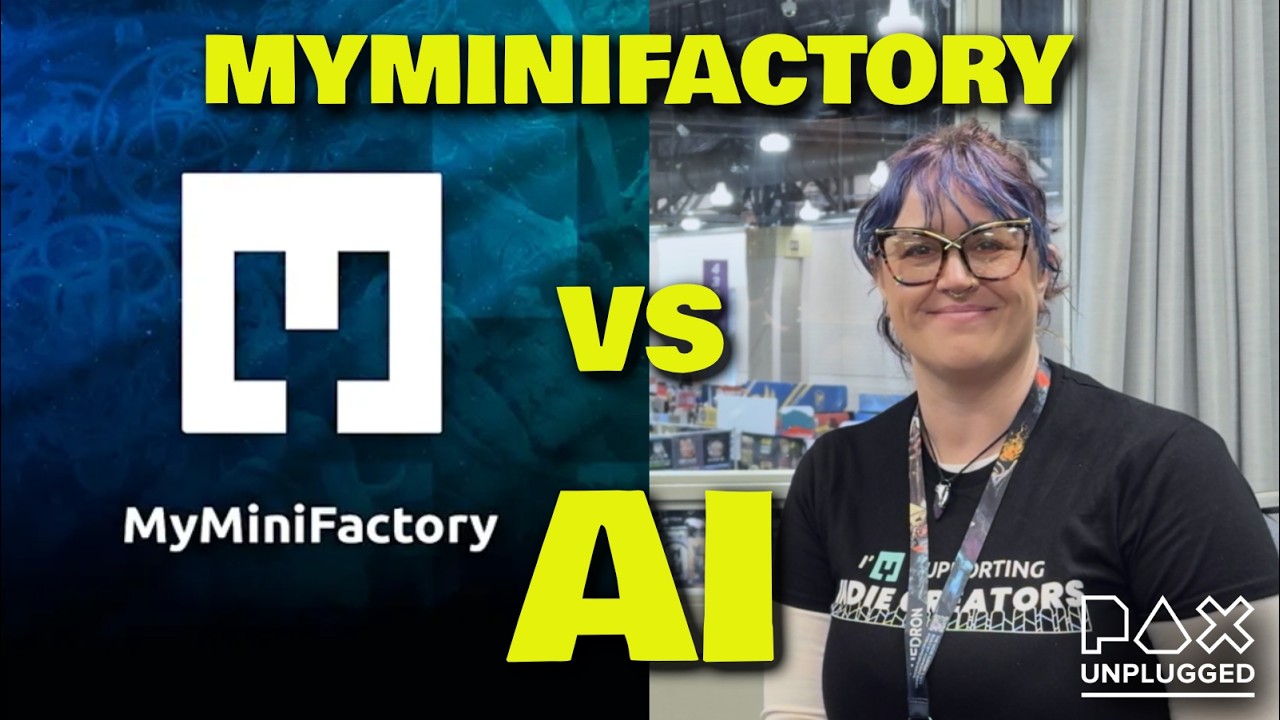 MyMiniFactory против ИИ: Анджули Смит рассказывает о SoulCrafted.