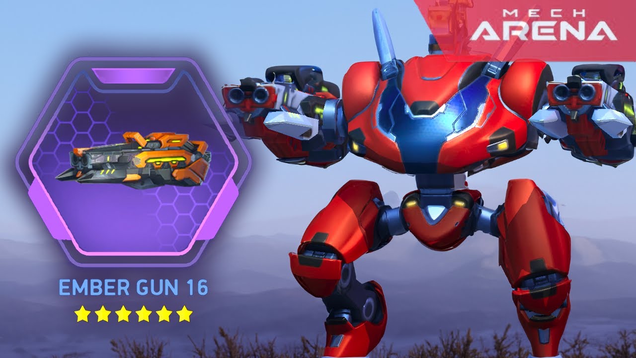 Check out this Powerful Lancer with Ember 16 | Mech Arena