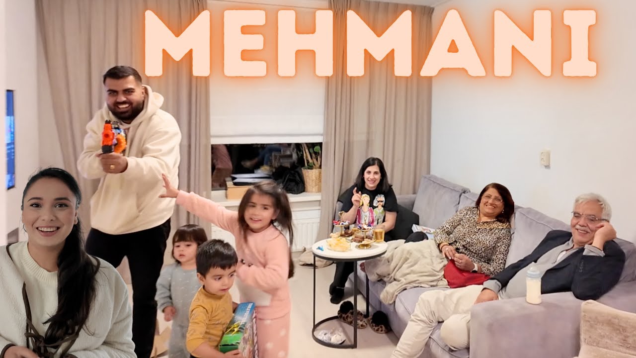Mehmani for my family | مهمانی برای عزیزانم 