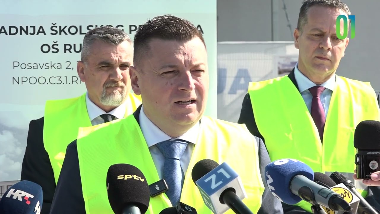 Rugvica dobiva veću školu: Položen kamen temeljac za dogradnju OŠ Rugvica