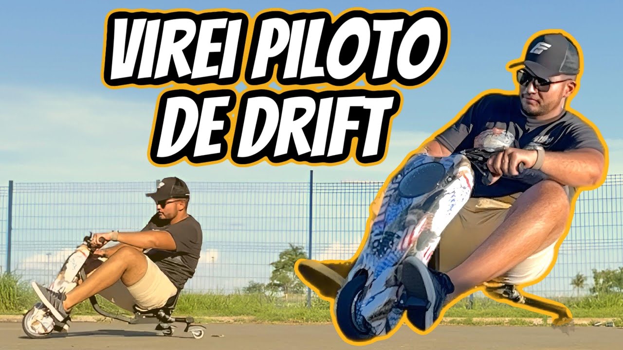 Tricíclo de DRIFT ELÉTRICO TRIKE é o brinquedo pra adultos e CATARRENTOS